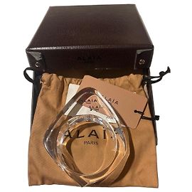 Pulseira de Pexiglass Transparente Alaïa Outro