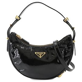 Prada Arque Petit Sac à main/épaule 2-Way Noir