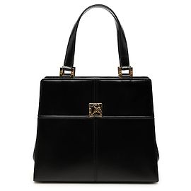 Autre Marque Saint Laurent Handtasche aus schwarzem Leder Schwarz