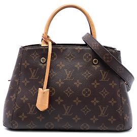 Louis Vuitton Brown Monogram Montaigne BB Marron