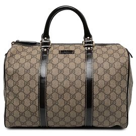 Gucci Joy Boston Bag Medium GG Supreme Beige Beige