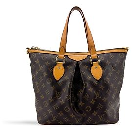 Louis Vuitton Palermo Monogram Canvas GM Marrone