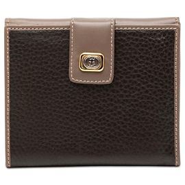 Portefeuille bifold Old Gucci par Gucci Multicolore