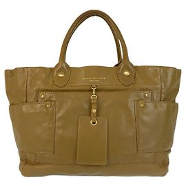 Sac cabas en cuir MARC BY MARC JACOBS Marron