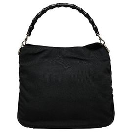 Bolso Gucci Bamboo de nylon negro Negro
