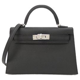 Hermès Hermes Mini Kelly2 Epsom Preto