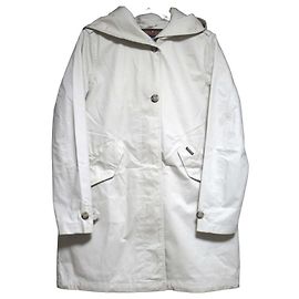 Casaco com capuz de lã WOOLRICH Bege