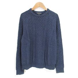 Autre Marque Brooks Brothers Wollpullover Blau Marineblau