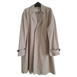 Maison Martin Margiela Maison Margiela MM6 Gabardina algodón beige Beige