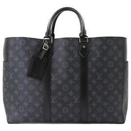 Borsa Tote Louis Vuitton Monogram Eclipse Sac Plat Monogramma