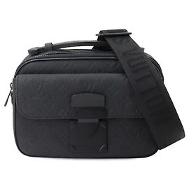 Bolsa Louis Vuitton Monogram Taurillon S-Lock Preto