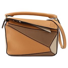 Loewe Puzzle Bag Mini Brown Beige