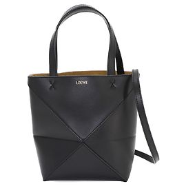 Loewe Puzzle Fold Tote Mini Black
