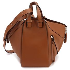 Loewe Hammock Small 2-Way Handbag Brown