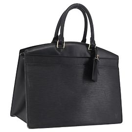Louis Vuitton Epi Riviera Borsa a Mano in Pelle Nera Altro