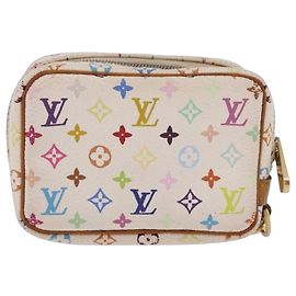 Louis Vuitton Trousse Wapity Monogram Multicolor Blanc Autre