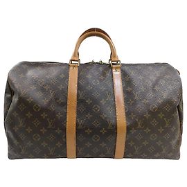 Louis Vuitton Keepall Monogram Canvas 50 Marrom