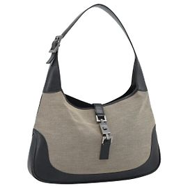 Gucci Jackie Bolsa de Ombro Bege Outro