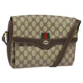Borsa Gucci GG Supreme Web Sherry Line Beige Altro