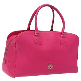 Loewe Anagram Handtasche aus Leder in Rosa Andere