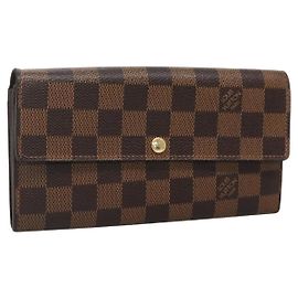 Louis Vuitton Portafoglio Sarah Damier Ebene Altro