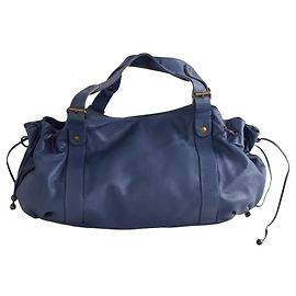 Gerard Darel 24h blue shoulder bag Blue