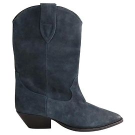 Isabel Marant Botas western azul marinho Azul