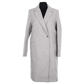 Claudie Pierlot Grey Wool Coat Grey