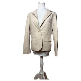 Blazer Vintage Balmain Beige Clair M Beige