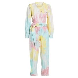 LoveShackFancy Mono Paca Rainbow Radial Tie Dye Rosa Azul Amarillo