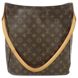 Louis Vuitton Monogram Looping GM Schultertasche Braun M51145 Braun