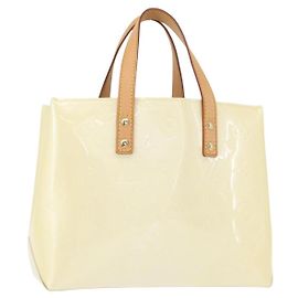 Louis Vuitton Monogram Vernis Reade PM Handtasche Perle Andere