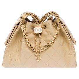 Bolso CHANEL de Piel Beige - 104054 Beige