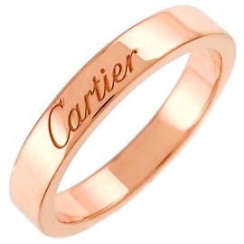 Anillo Cartier C de en oro rosa 18K Otro