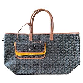 Goyard Saint Louis PM Sac Cabas Gold Marron Noir
