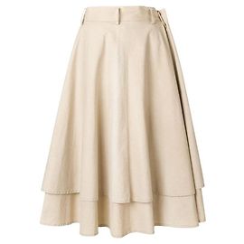 Saias Yohji Yamamoto Mulher Bege