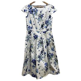 Autre Marque Vestido Tocca ANEMONE BOUQUET Blanco Otro