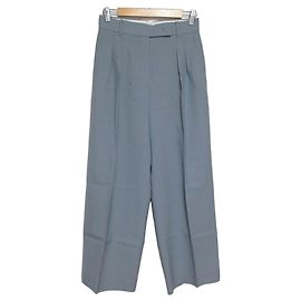 Autre Marque Pantalones anchos ebure Azul Azul claro