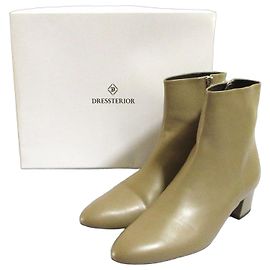 Autre Marque DRESSTERIOR Leather Short Boots Brown Other