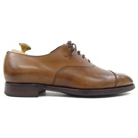 Autre Marque Sapatos de couro Edward Green Marrom