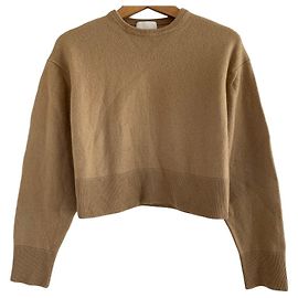 Autre Marque Ballsey Pullover aus extra feiner Wolle Beige