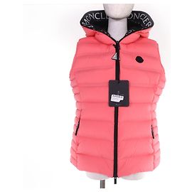 Colete de penas Moncler ALITERSE Rosa Coral