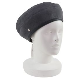 Hermès Béret en coton Hermes Marron