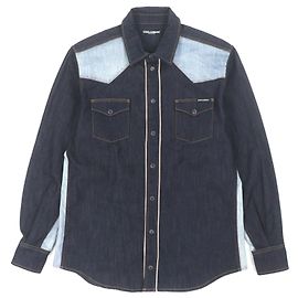 Dolce & Gabbana Dolce&Gabbana Denim-Hemd Blau Andere