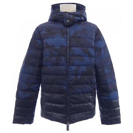 Casaco de Penas Valentino Preto Azul marinho