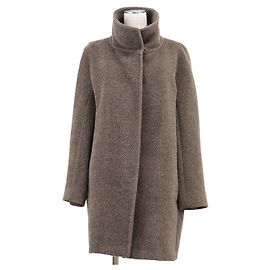 Max Mara Manteau en laine d'alpaga MaxMara Marron Autre