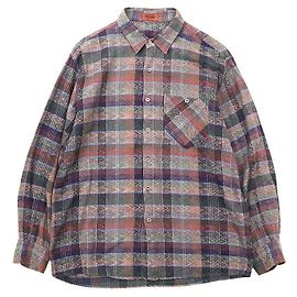 Chemise à manches longues en coton Missoni Marron