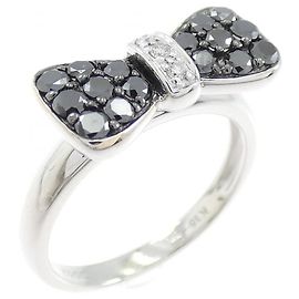 Autre Marque Anello Ponte Vecchio Au750 Diamante Nero