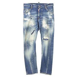 DSQUARED2 Skater Jean Pantalones de denim de algodón Azul Otro