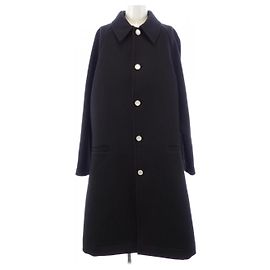Abrigo Oversized de botonadura sencilla Louis Vuitton Negro
